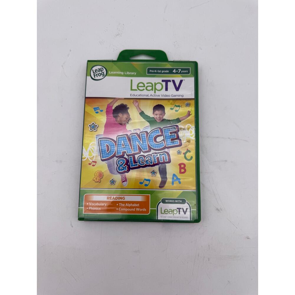 LeapFrog LeapTV Dance & Learn Educational Game New Sealed
